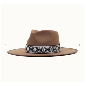 NWT Olive & Pique Brown Rancher Hat One Size